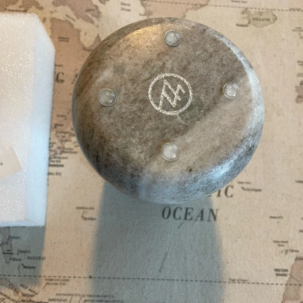 🆕NIB The Citizenry RIYA Marble Toothbrush Holder (open box/flaw)